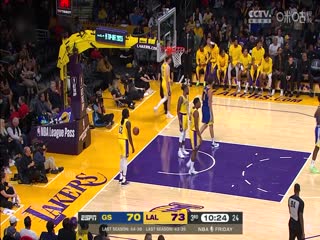 NBA季前赛 勇士VS湖人 20231014}